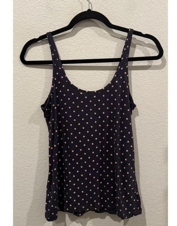 Urban Outfitters BDG Navy Blue Pink Dots Tank Top - Image 3