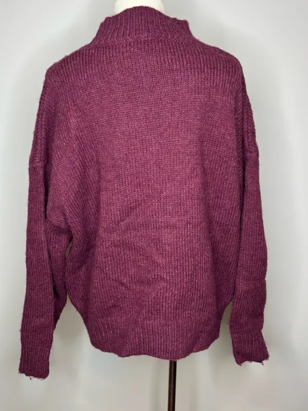 Nasty Gal - Purple Turtleneck Sweater - Image 3