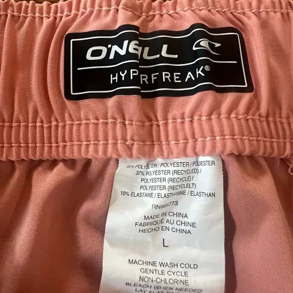 O'Neill Hyperfreak Pink Board Shorts | Large - Image 3