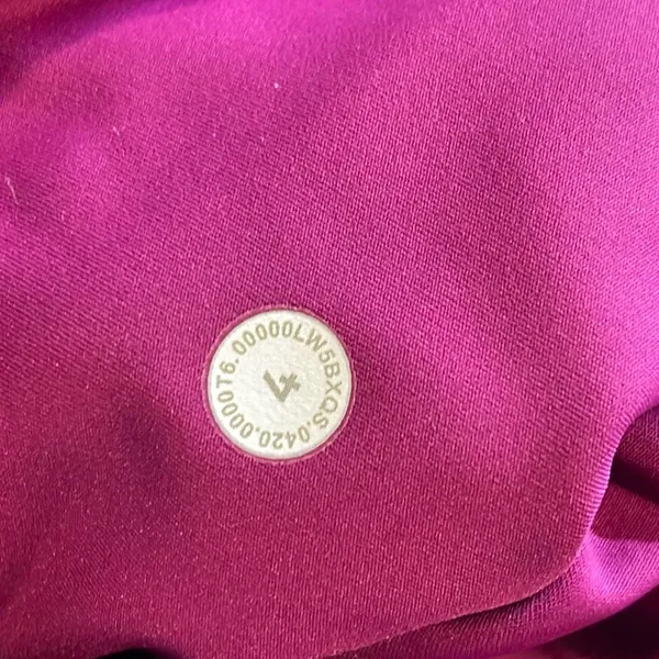 Lululemon X Peloton Women Together We Go Far Fast Free Legging Fuchsia Sz 4 NWOT - Image 9