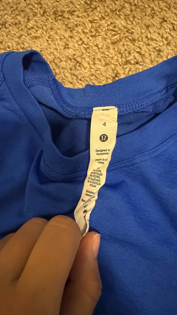 Lululemon Long Sleeve Cropped - Image 2