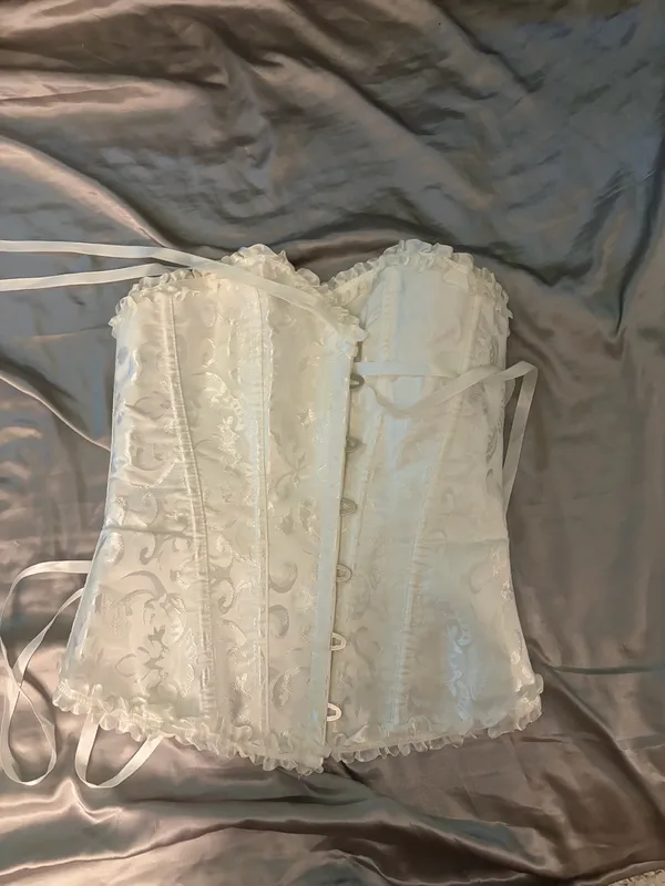SheIn White corset top - Image 2