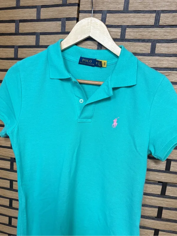 Polo Ralph Lauren teal polo dress size XS - Image 3