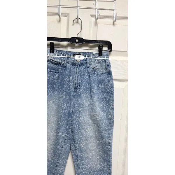 Simple Society High‎ Rise Patterned Women Size 3 26 Juniors Crop Ankle - Image 2
