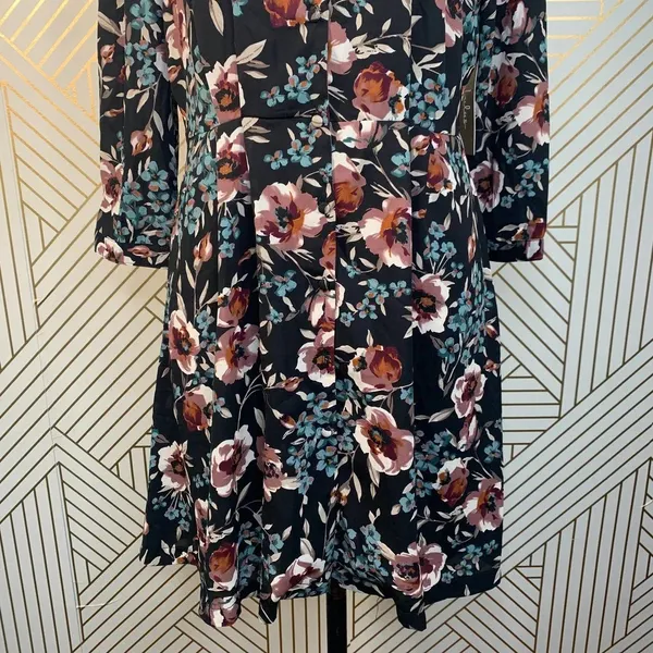 Lulus‎ Such a Beauty Black Floral Button-Up Dress - Image 6
