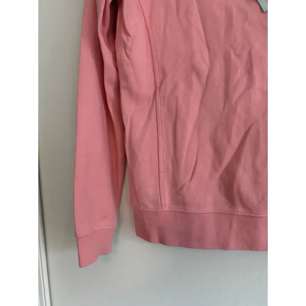 Vineyard‎ Vines Womens Pink 100% Cotton 1/4 Zip Shep Shirt Pullover Sweater S - Image 5