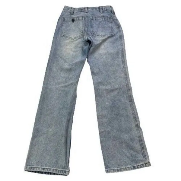 Brandy Melville John Galt Sailor Bootcut Jeans Size Small - Image 3