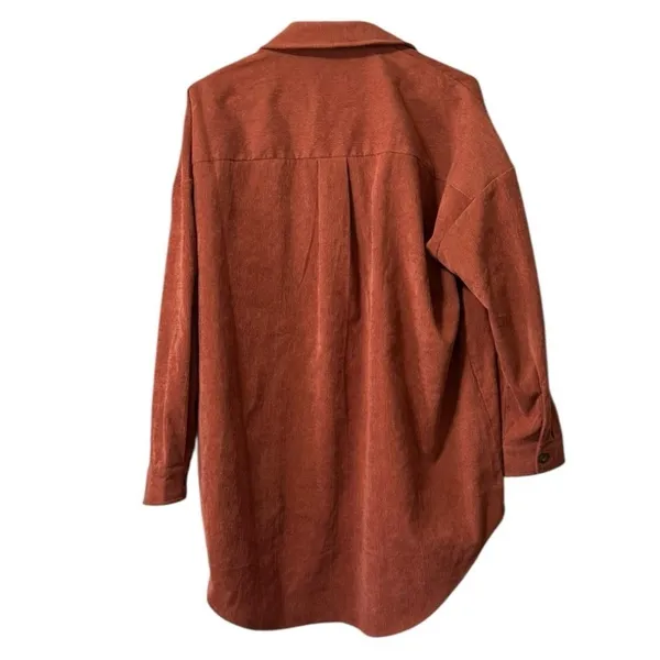 Petal + Pup Women's Long Sleeve Button Down Tunic Top Size Small‎ Cotton Blend - Image 2