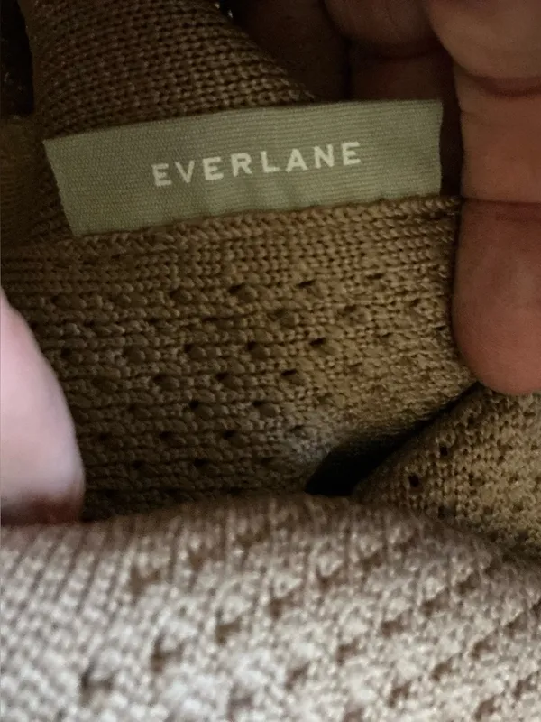 Rare Out Of Stock Brown Taupe Everlane Knit Woven Slouchy Shoulder Tote Handbag - Image 7