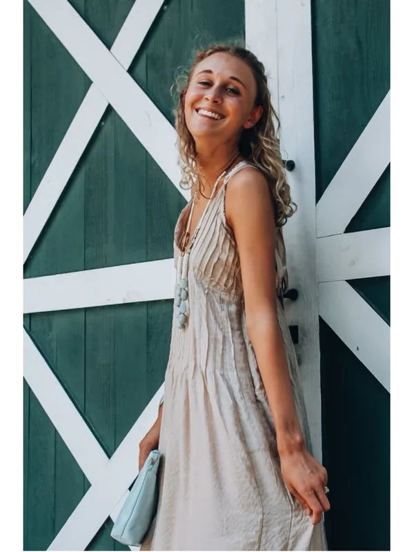 Free People Frankie Pintuck Maxi Dress Sand Women’s S Prairie Boho Western Lagen - Image 9