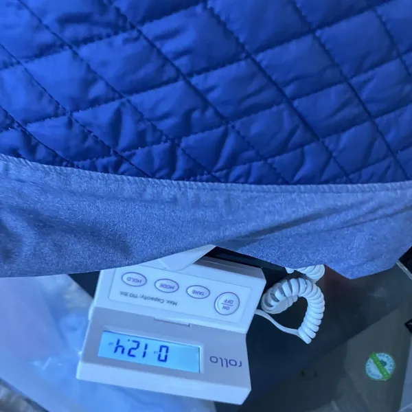 Zero‎ Restriction Jacket Womens Small Blue Quilted Hybrid Primaloft Streamsong - Image 14