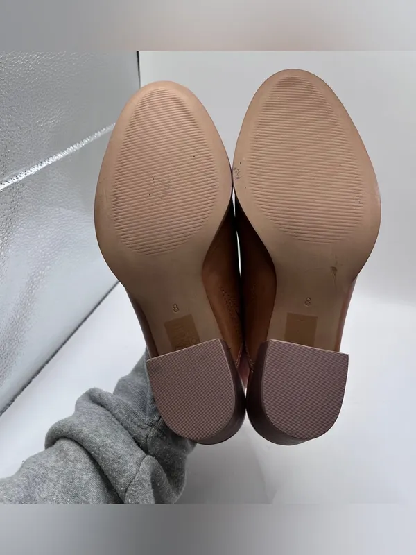 Madewell Harper Mule Tan Leather Loafers. Brand shoe and comfortable size 8 - Image 9