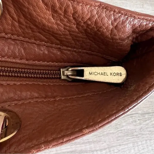 Michael Kors Pebbled Leather Tote Bag - Image 8