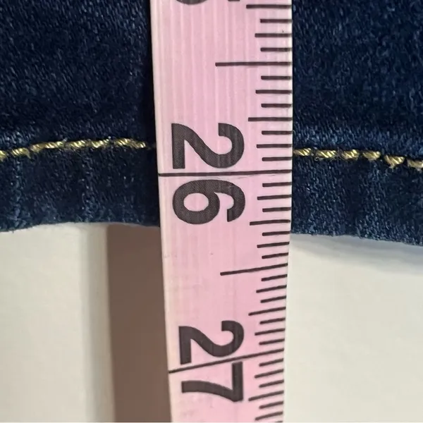 Abercrombie & Fitch Womens 6 W28‎ Dark Wash Straight Leg Stretch Jeans Blue - Image 5