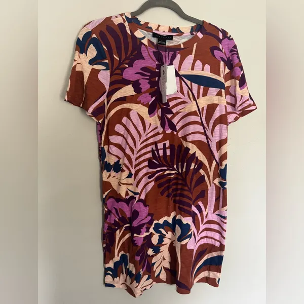 NWT $89 Sanctuary “The Only One” Tropical‎ Print T-Shirt Dress – Size Small - Image 3