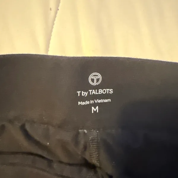 Talbots Mini Black Skirt with built-in shorts and pockets - Image 3