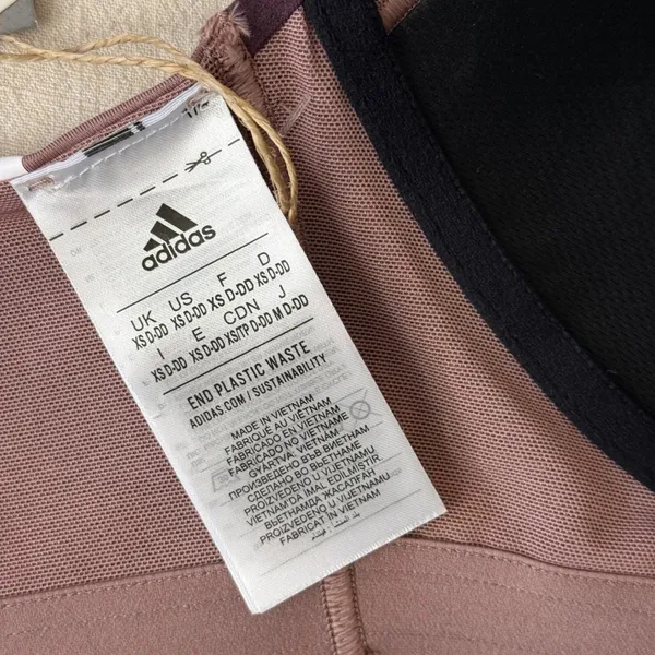 Adidas TLRD HS High Support Sports Bra XS D-DD Wonder Oxide aeroready NWT 32DD‎ - Image 10