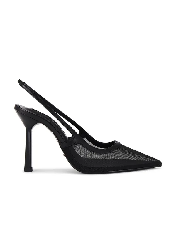 Tony Bianco Breeze Heel in Black Nylon - Image 2