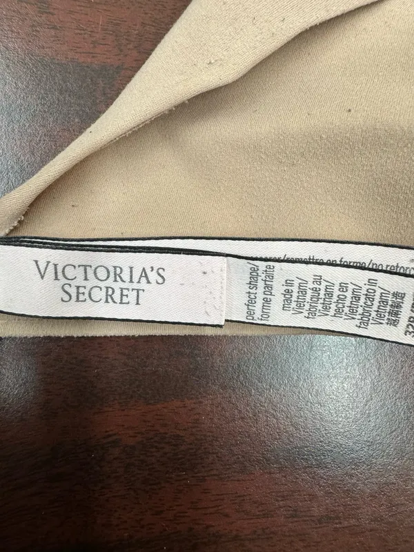 Victoria’s Secret Nude Perfect Shape Bra Size 32B - Image 6
