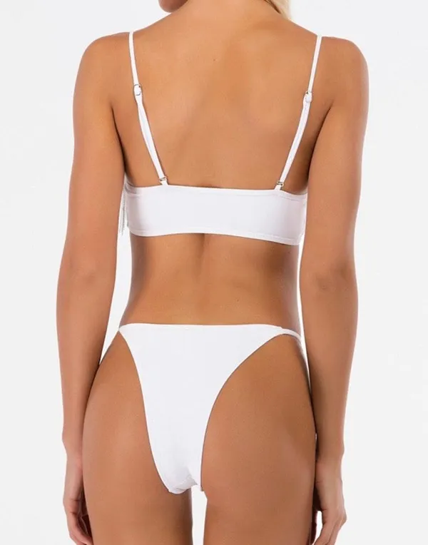 Boutique 1641 Ciara fringe cheeky bikini set NWOT - Image 6
