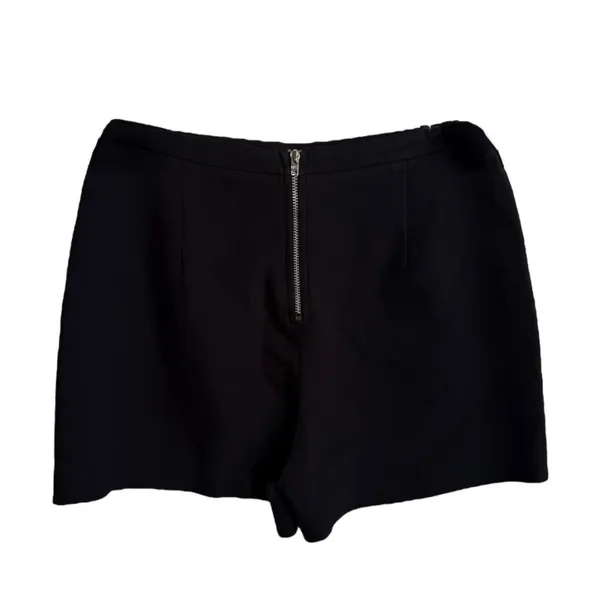 Abercrombie & Fitch Womens Skort Sz 2 Skirt Shorts Black‎ Asymmetrical Diagonal - Image 4
