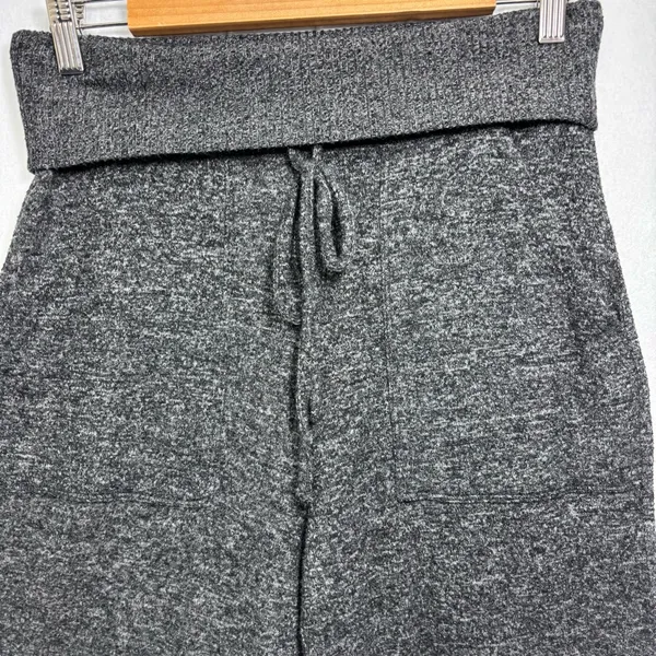 Aerie‎ Y2K Dark Gray Knit Sweater Joggers Size M - Image 3