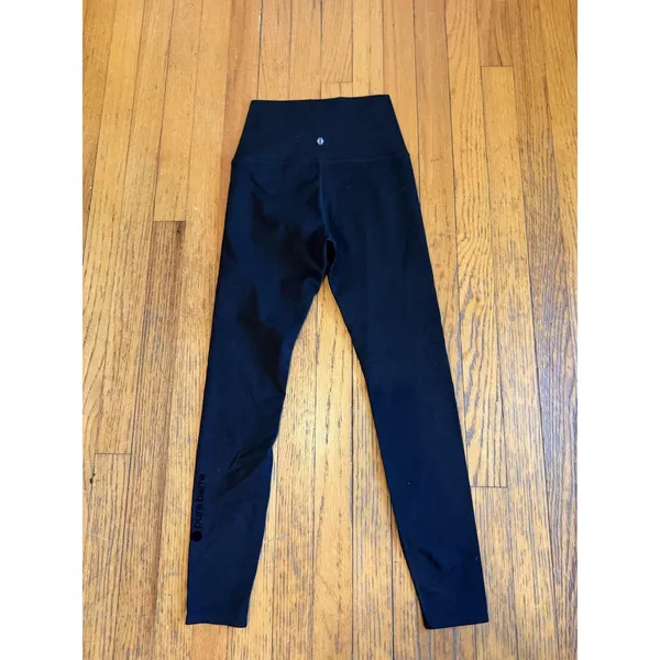 Pure Barre Womens Yoga Ankle Pants Medium Black High Rise - Image 4