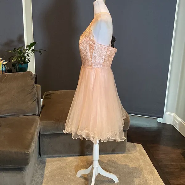 Women’s Short Prom Party Homecoming Dress Zip Up Back Size M NWT - Image 6