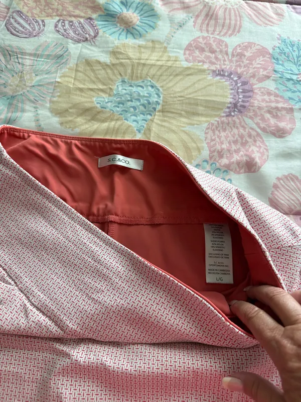 SC & CO SKORT Pink Size L - Image 2