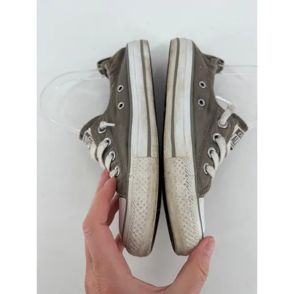 Converse Shoreline Slip On‎ Women Size 5 Gray Canvas Low Top Gorpcore Casual - Image 3