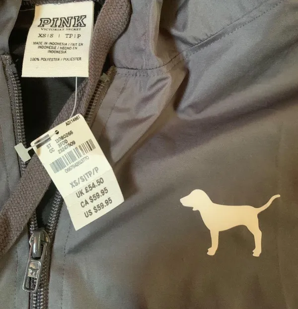 PINK grey windbreaker - Image 4