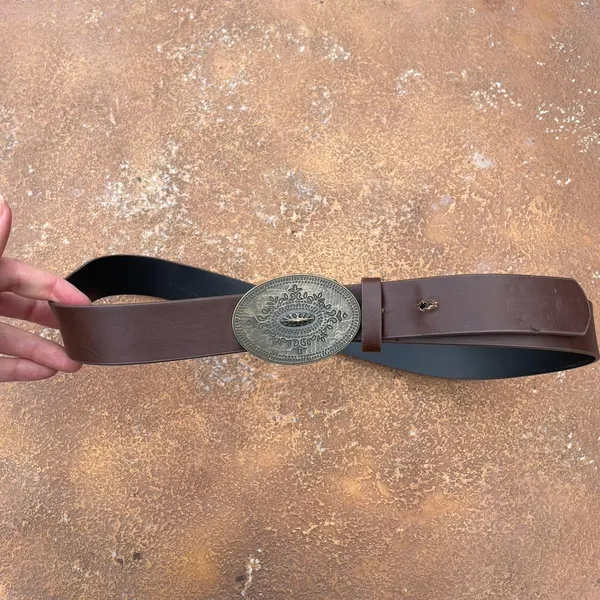 Urban Outfitters Brown country belt Length 40 in (size m) - Image 3