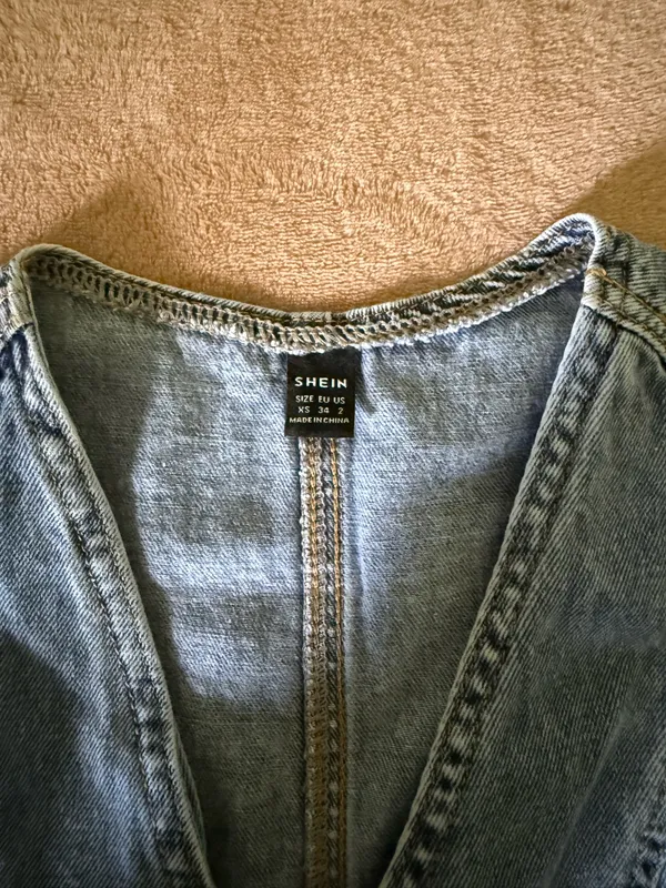 Shein Denim Halter Top - Image 2