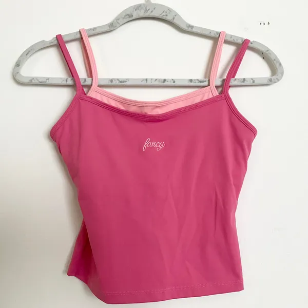 Fancy Palm Springs Double Layered Tank Pink XS/S - Image 2