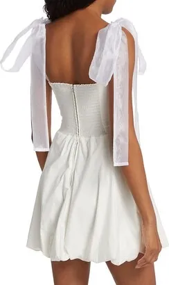 Reformation White Enza Dress - Image 3