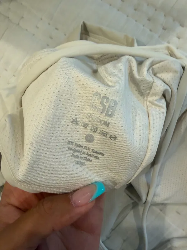CSB Freedom Haven Top Vanilla White Size XS - Image 3