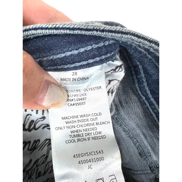 Sam‎ Edelman The Stiletto High Rise Skinny Ankle Jeans Medium Wash 28 - Image 7