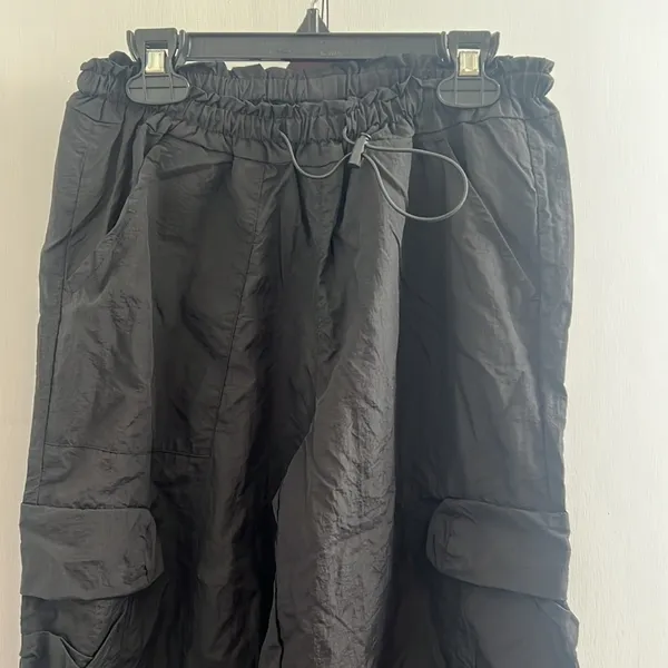 Black joggers size XS 100% nylon - Image 3