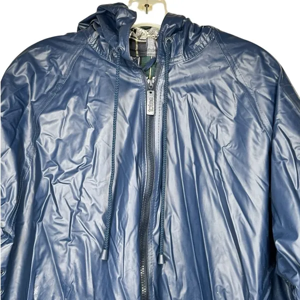Totes Navy Rain Coat with Hood‎ Blue Size XL - Image 2