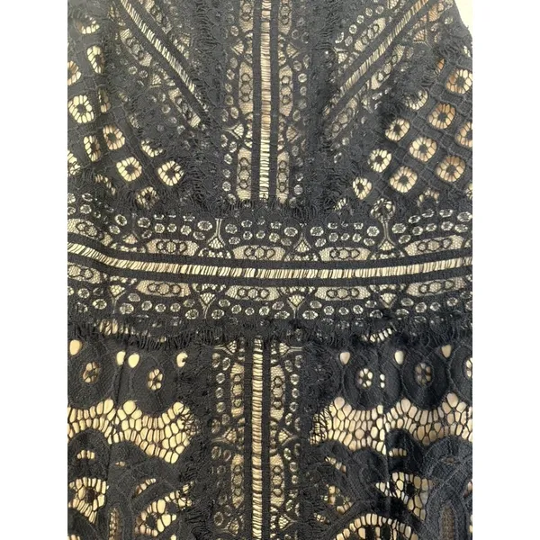 Lace Sheath Sleeveless Midi Dress Whimsygoth Fairy Grunge Feminine Indie Sleeze‎ - Image 3