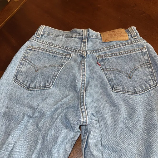 Levi’s Premium 512 Slim Tapered Leg Leans Size 6 MIS L Made In USA - Image 3