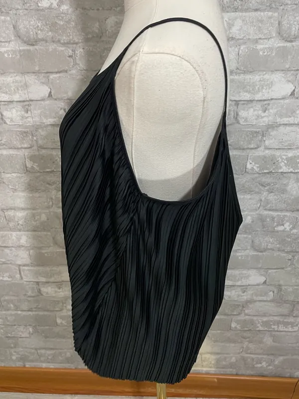Maurices Black Plisse Swing Cami - Image 3