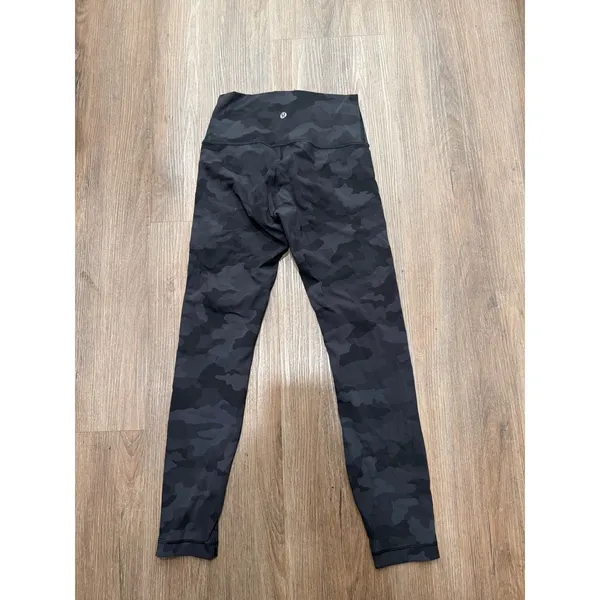 Lululemon Wunder Pant 25 Heritage 365 Camo Deep Coal‎ Multi LW5BSPS 4 - Image 2