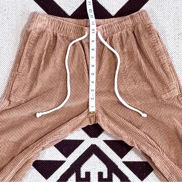 Aerie Corduroy Low Rise Pant in Cappuccino Small - Image 5
