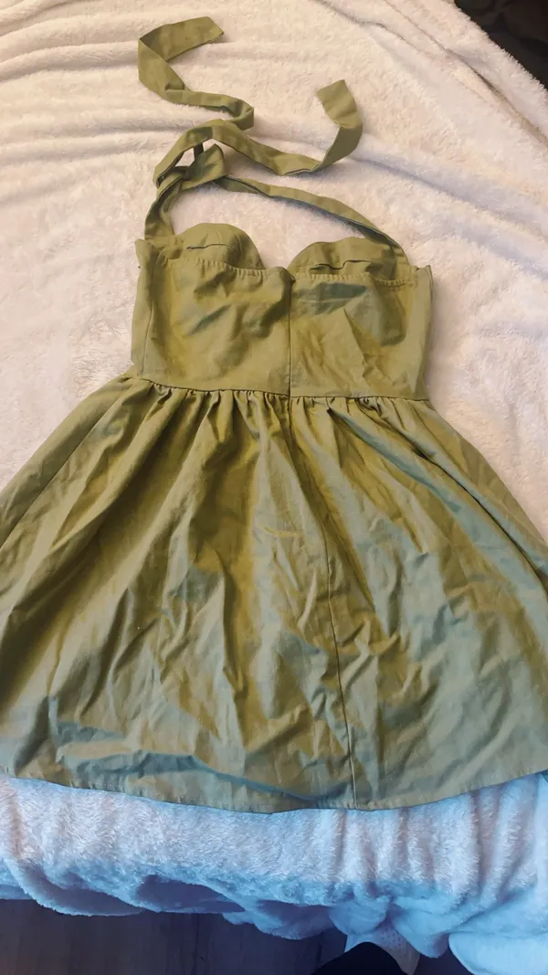 Princess Polly Green Dress - Image 4