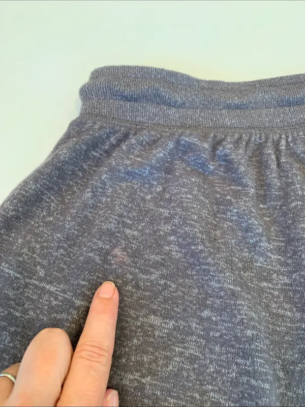 Aeropostale Women’s Medium Dark Taupe Soft Knit Drawstring Lounge Short Shorts - Image 5