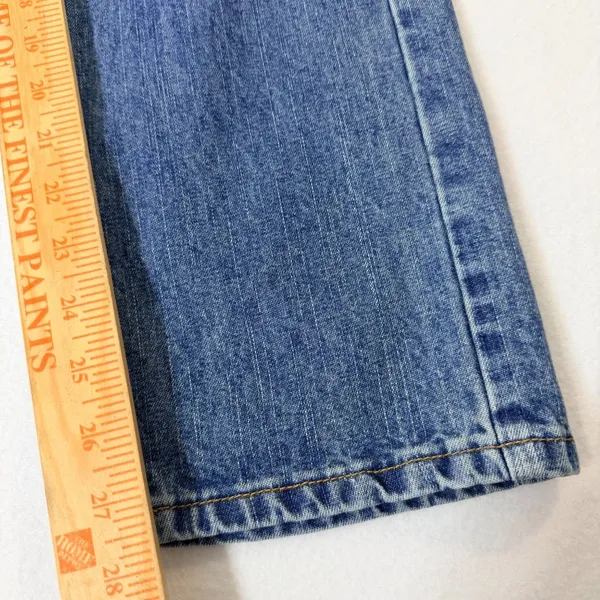 Arizona Jean Co Relaxed Fit Jeans Womens 14R Blue Denim Straight Leg - Image 10
