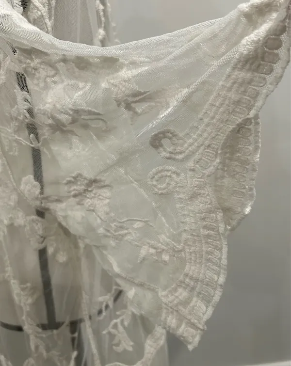 Dizzy Gal Lace Kimono White Size M - Image 3