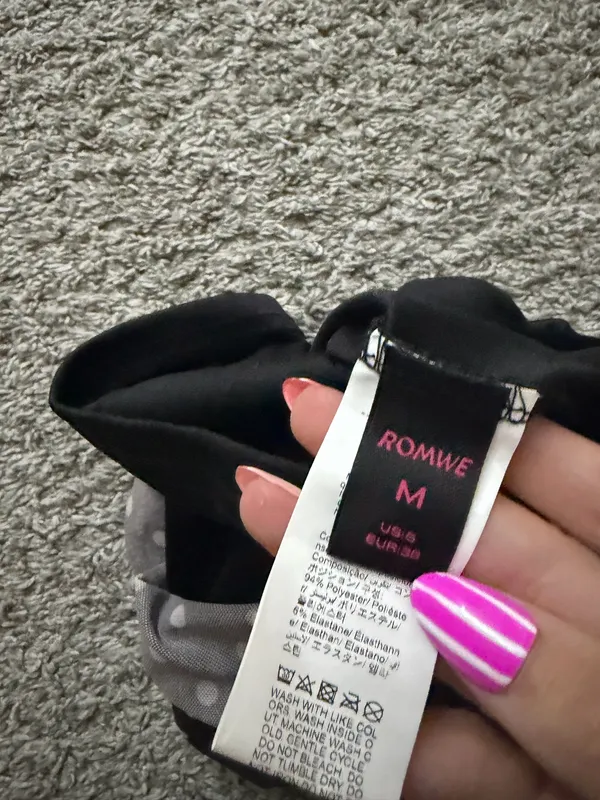 Polka Dot Top Shein - Image 2