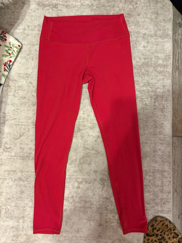 All In Motion Red leggings - Image 3